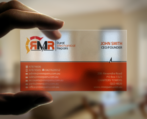 Business Card Design by Brand aid for Rural Mechanical Repairs | Design: #14923159