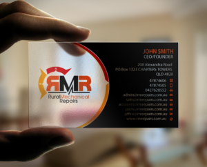 Business Card Design by Brand aid for Rural Mechanical Repairs | Design: #14923161