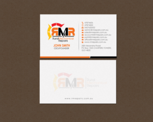 Business Card Design by chandrayaan.creative for Rural Mechanical Repairs | Design: #14923258