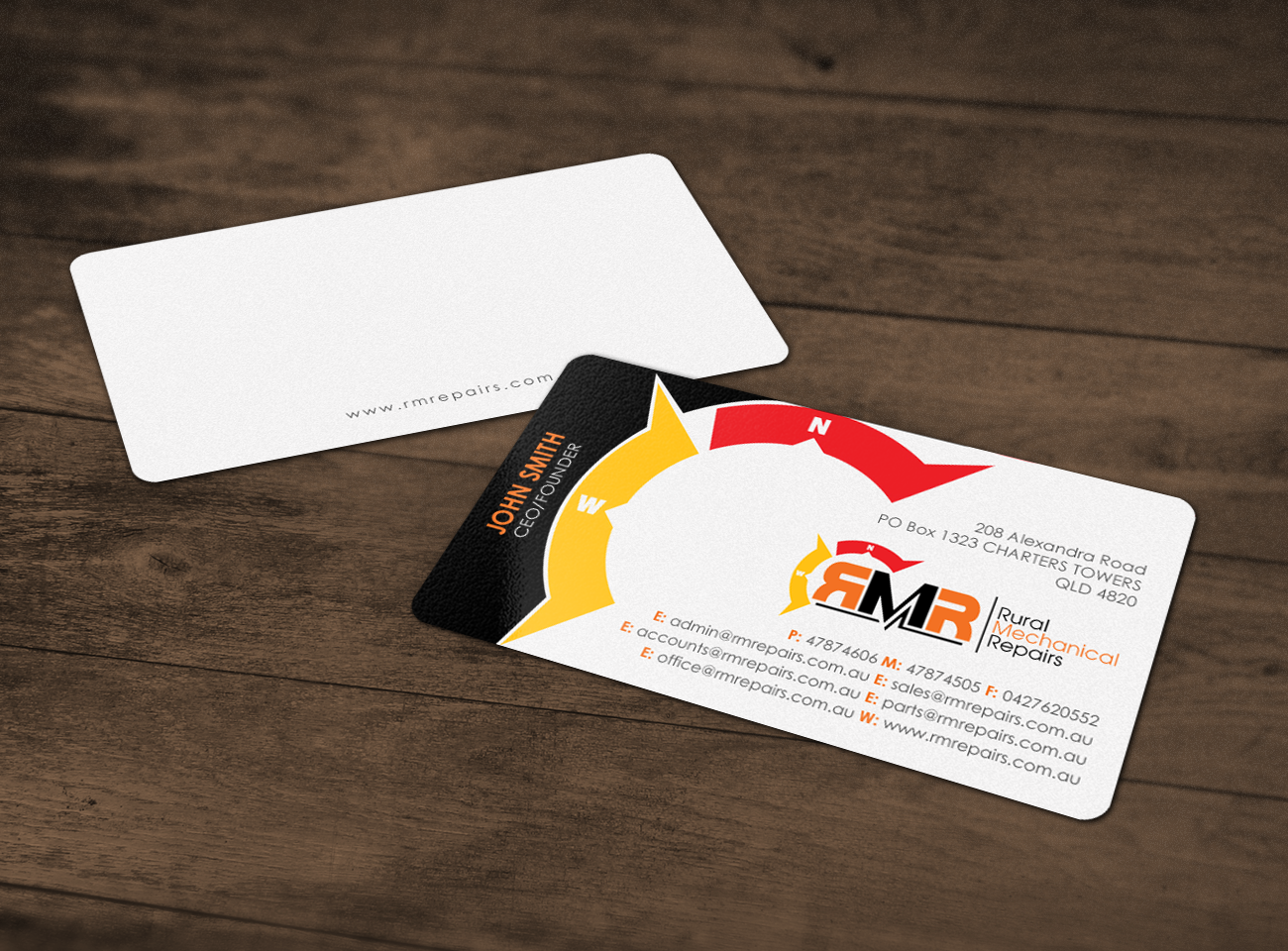 Business Card Design by chandrayaan.creative for Rural Mechanical Repairs | Design #14923316