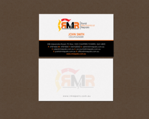 Business Card Design by chandrayaan.creative for Rural Mechanical Repairs | Design: #14943531