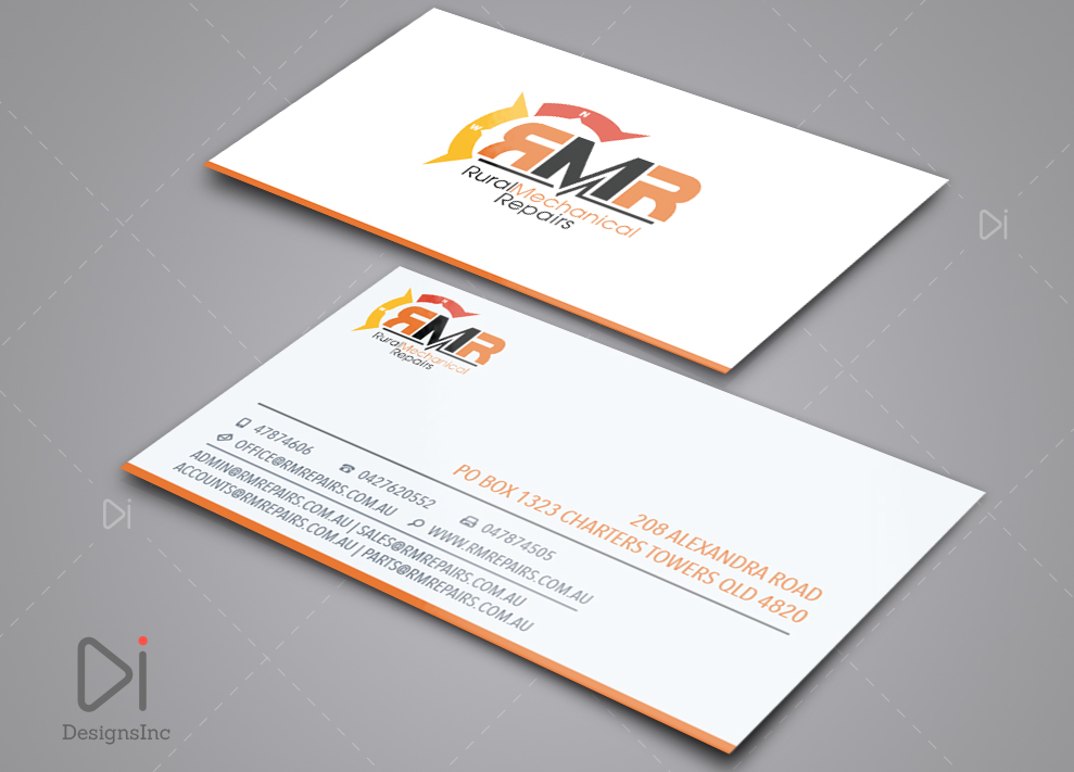 Business Card Design by Design Inc for Rural Mechanical Repairs | Design #15057815