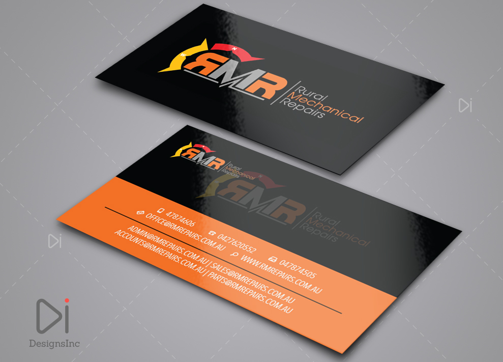 Business Card Design by Design Inc for Rural Mechanical Repairs | Design #15057851