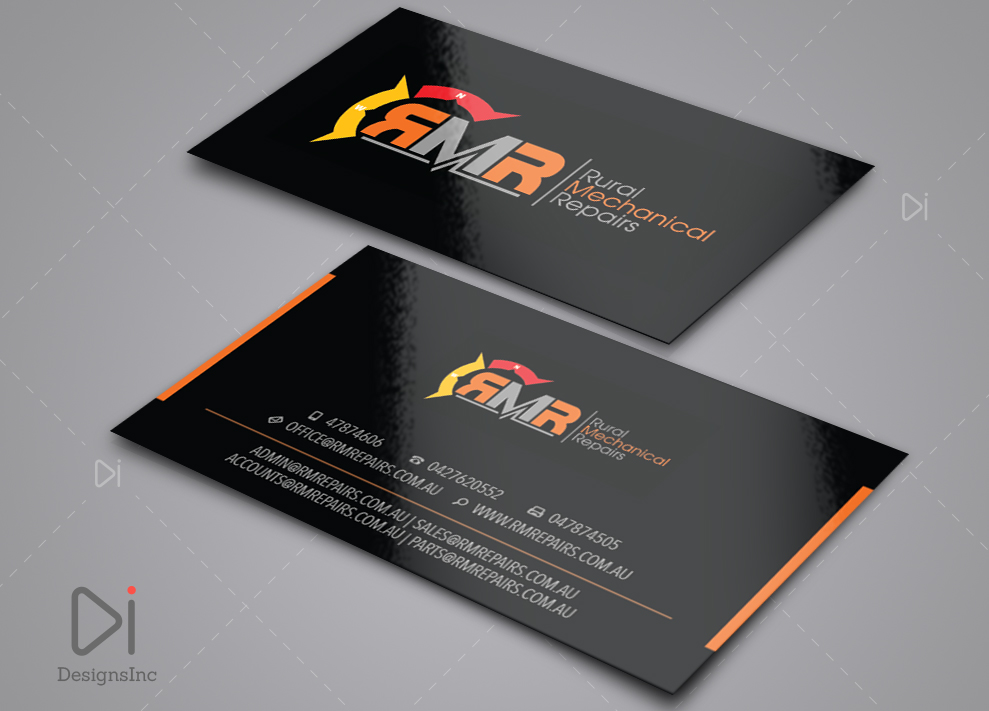 Business Card Design by Design Inc for Rural Mechanical Repairs | Design #15057852