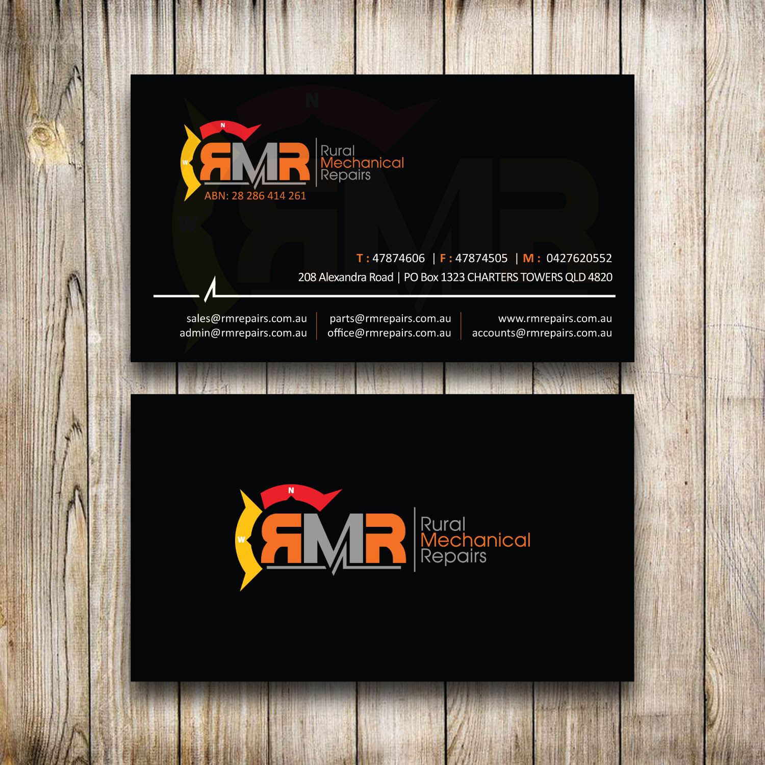Business Card Design by Creative Jiniya for Rural Mechanical Repairs | Design #15011415