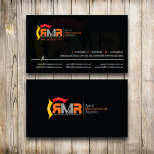 Business Card Design by Creative Jiniya for Rural Mechanical Repairs | Design: #15011415