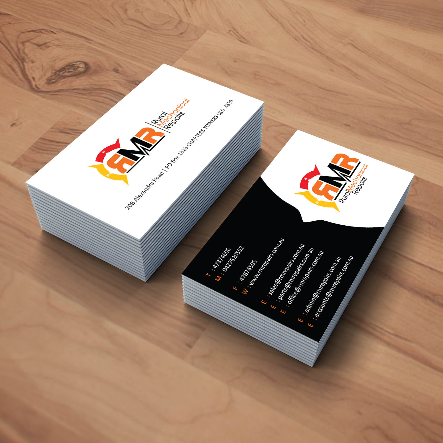 Business Card Design by Creative Jiniya for Rural Mechanical Repairs | Design #15011416