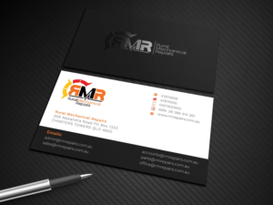 Business Card Design by Graphic Flame for Rural Mechanical Repairs | Design: #14940983