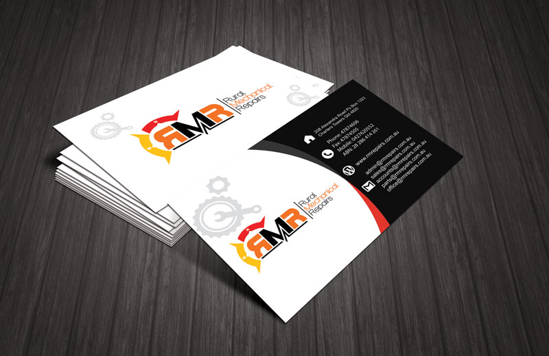 Business Card Design by mahfujrisath768 for Rural Mechanical Repairs | Design #14942794