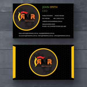 Business Card Design by Mohammad Jahran Chowdhury