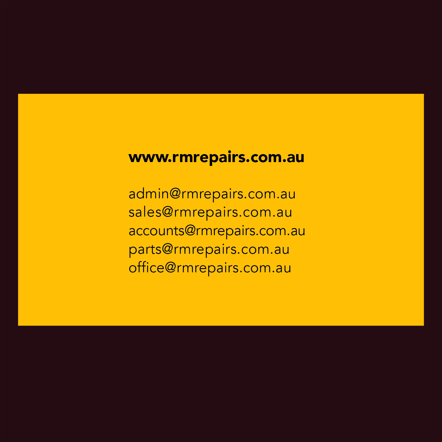 Business Card Design by Smudged Lines for Rural Mechanical Repairs | Design #15017817