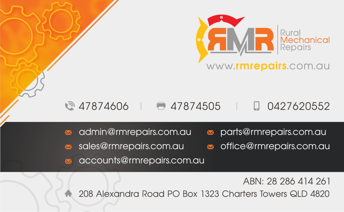 Business Card Design by Marketing Wings for Rural Mechanical Repairs | Design #14954208