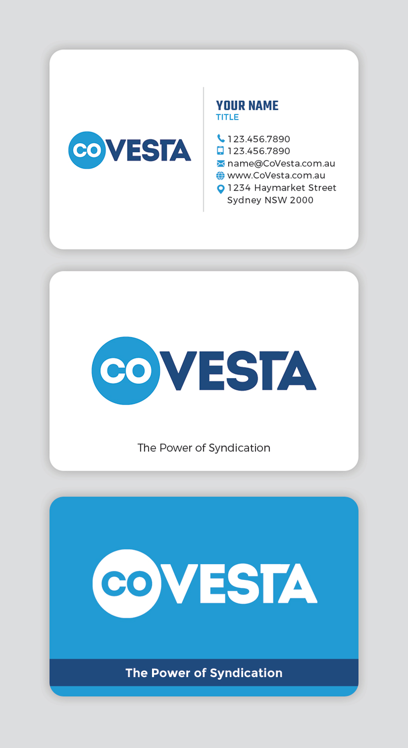 Diseño de Tarjeta de Presentación por MIND para CoVesta | Diseño #14830662