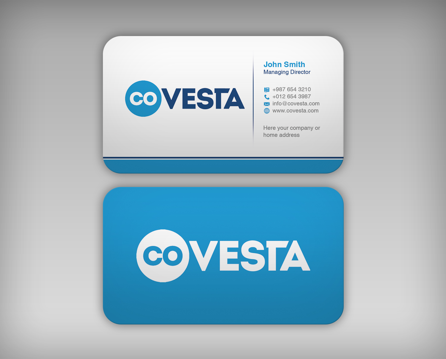 Diseño de Tarjeta de Presentación por WebixBD para CoVesta | Diseño #14825007