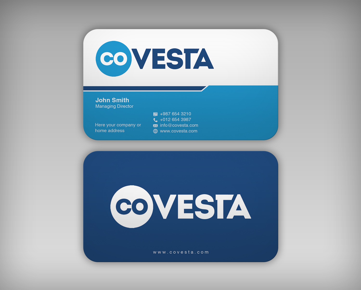 Diseño de Tarjeta de Presentación por WebixBD para CoVesta | Diseño #14825562