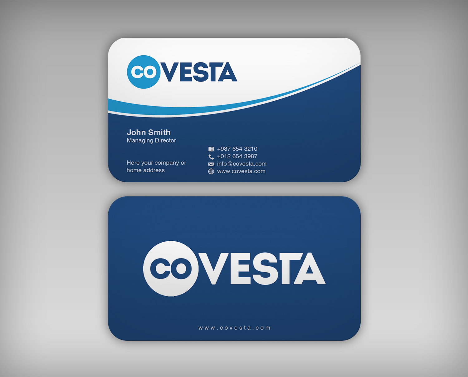 Diseño de Tarjeta de Presentación por WebixBD para CoVesta | Diseño #14825565