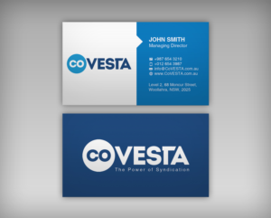 Business Card Design needed for start up company CoVesta | Business Card Design by WebixBD
