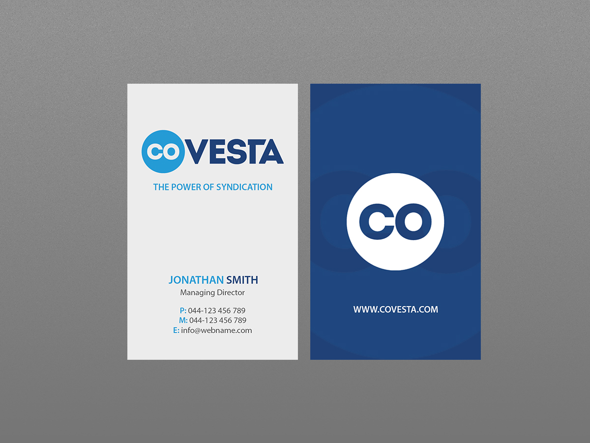 Business Card Design by Creations Box 2015 for CoVesta | Design #14815784