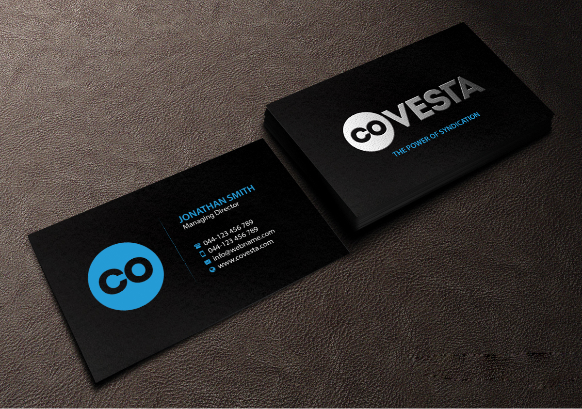 Diseño de Tarjeta de Presentación por Creations Box 2015 para CoVesta | Diseño #14815785