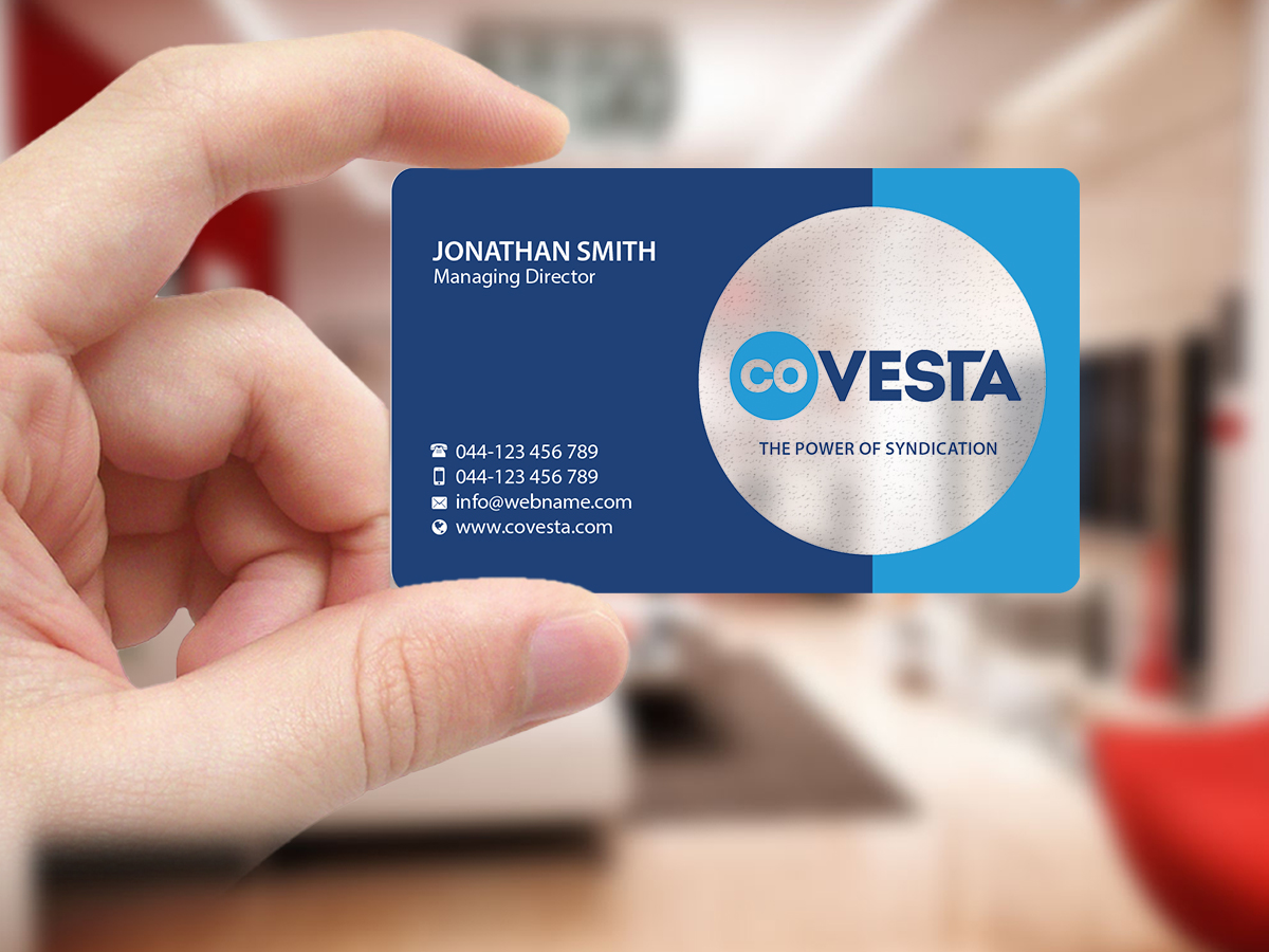 Business Card Design by Creations Box 2015 for CoVesta | Design #14815790