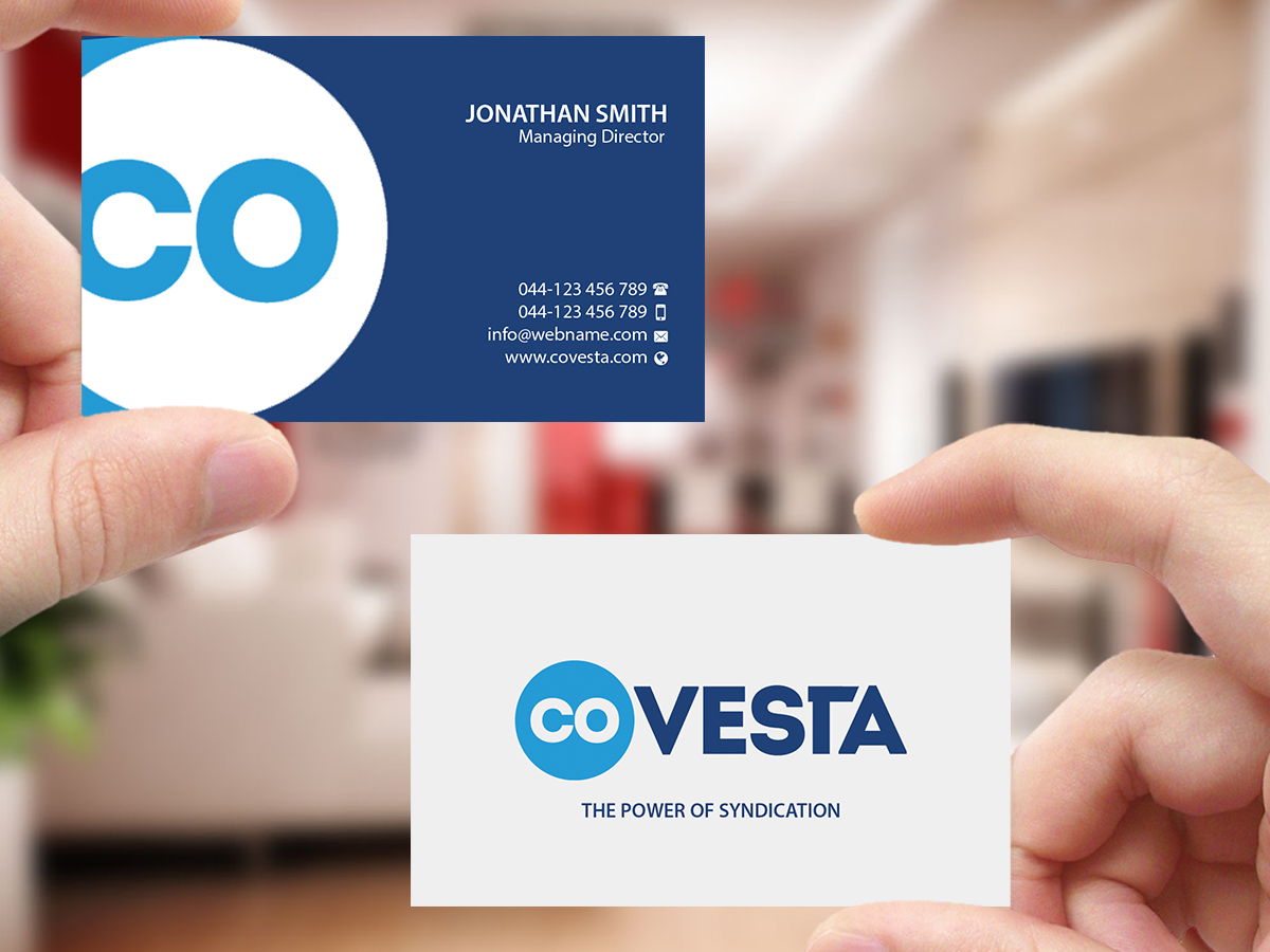 Diseño de Tarjeta de Presentación por Creations Box 2015 para CoVesta | Diseño #14815794