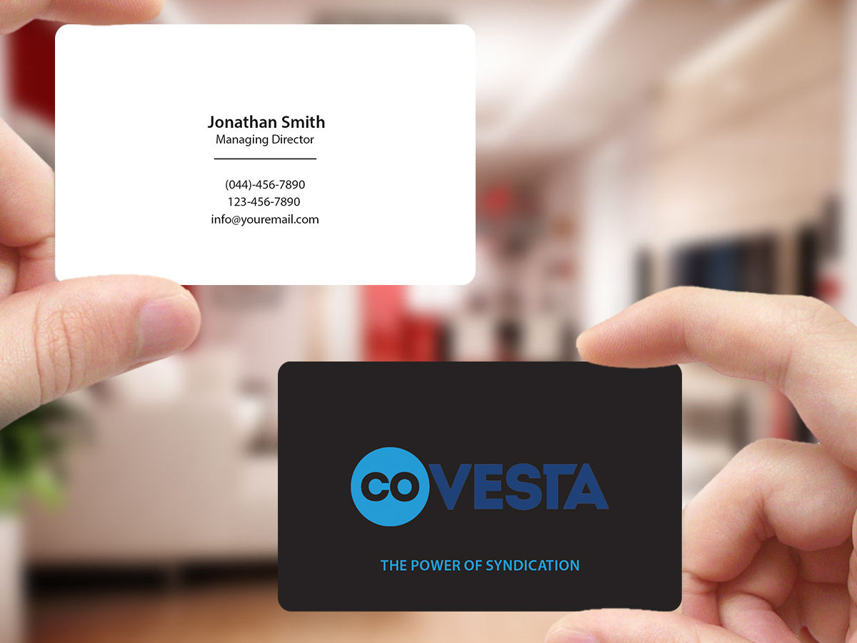 Business Card Design by Creations Box 2015 for CoVesta | Design #14818072