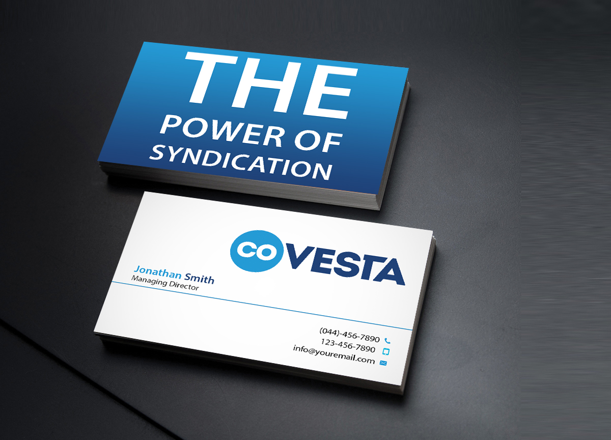 Business Card Design by Creations Box 2015 for CoVesta | Design #14818077