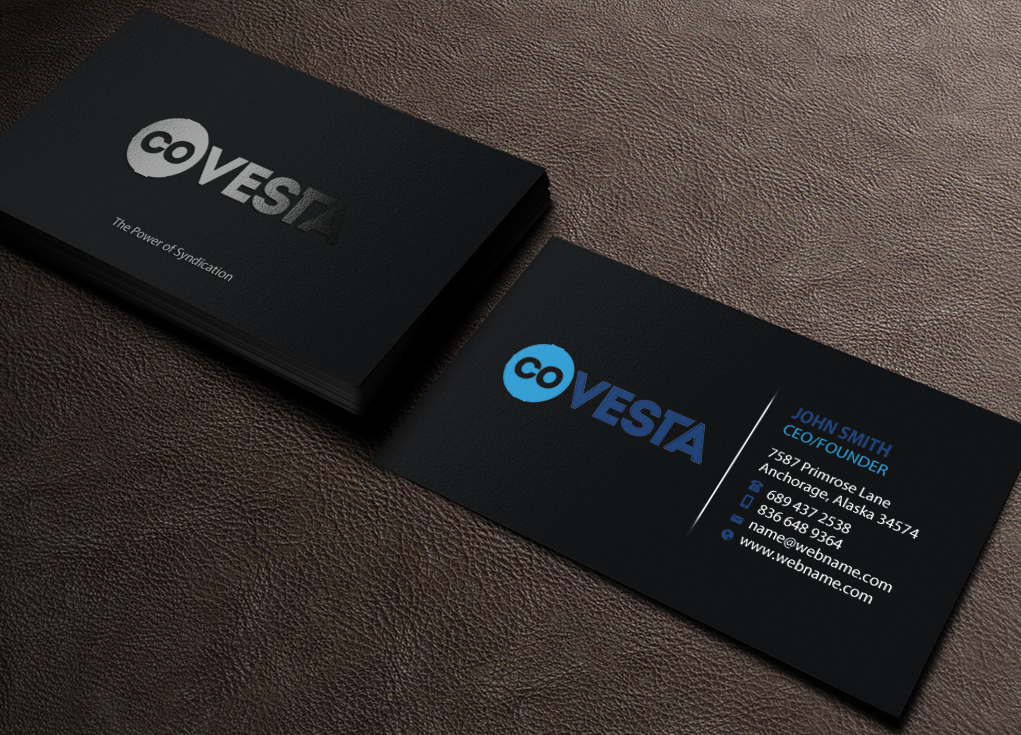 Diseño de Tarjeta de Presentación por Brand aid para CoVesta | Diseño #14821597