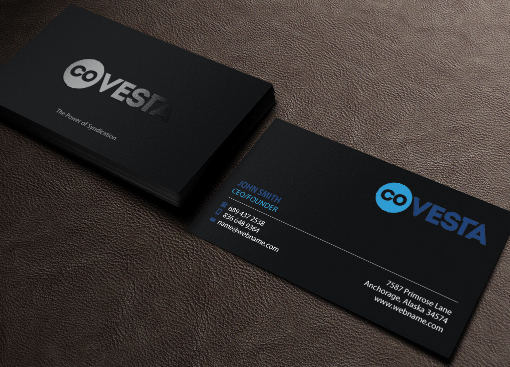 Diseño de Tarjeta de Presentación por Brand aid para CoVesta | Diseño #14821600