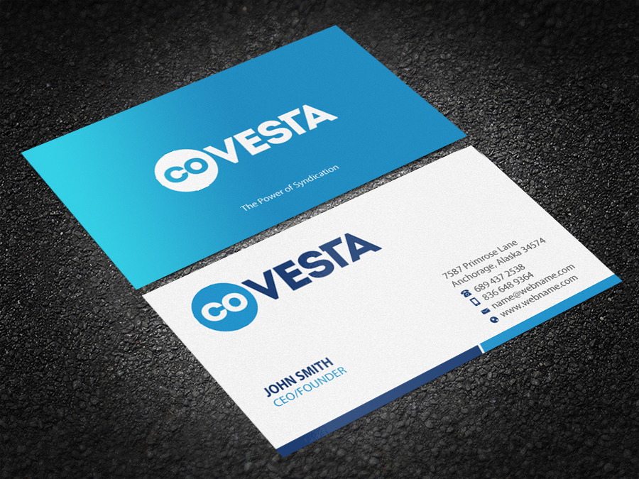 Diseño de Tarjeta de Presentación por Brand aid para CoVesta | Diseño #14821628