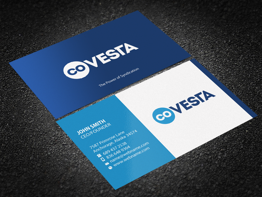 Diseño de Tarjeta de Presentación por Brand aid para CoVesta | Diseño #14821631