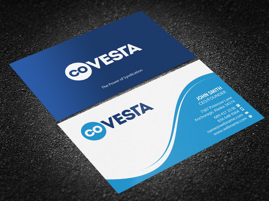 Diseño de Tarjeta de Presentación por Brand aid para CoVesta | Diseño #14821649