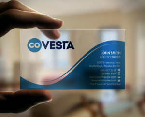 Diseño de Tarjeta de Presentación por Brand aid para CoVesta | Diseño: #14821653