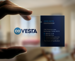 Diseño de Tarjeta de Presentación por Brand aid para CoVesta | Diseño: #14821679