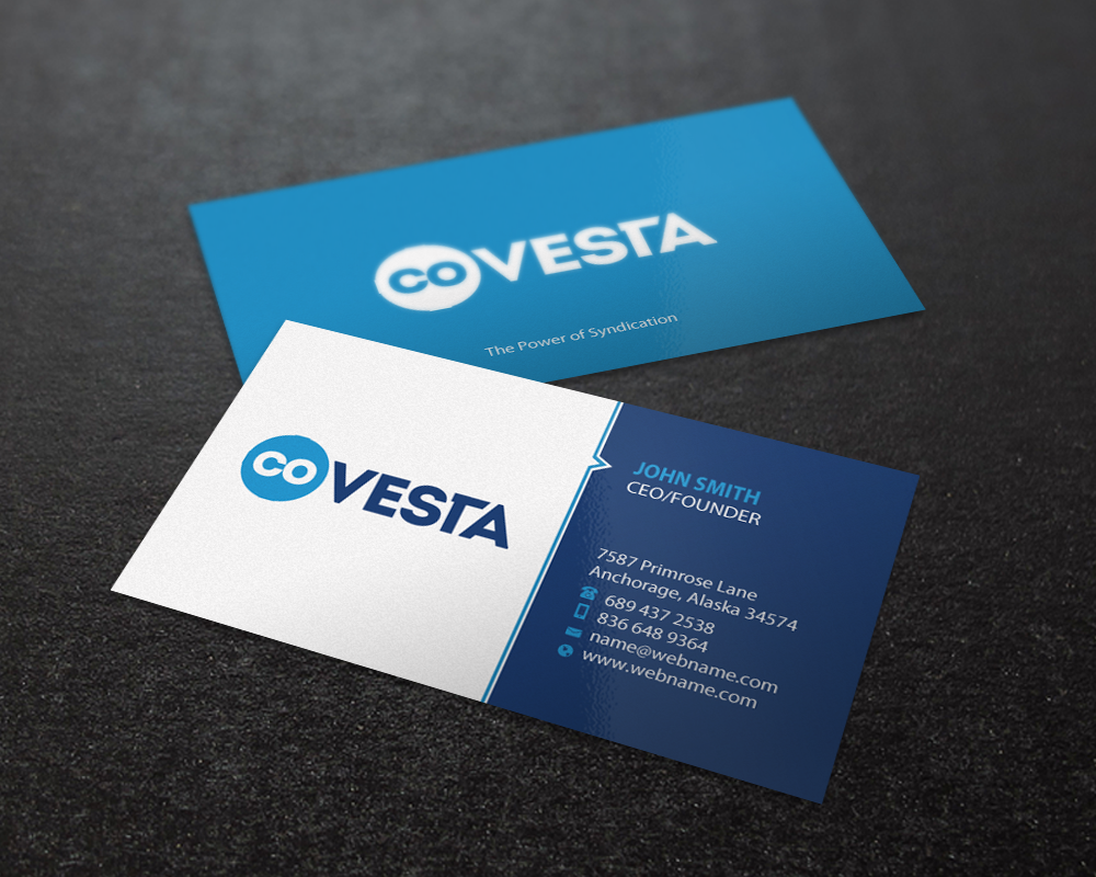 Diseño de Tarjeta de Presentación por Brand aid para CoVesta | Diseño #14821681