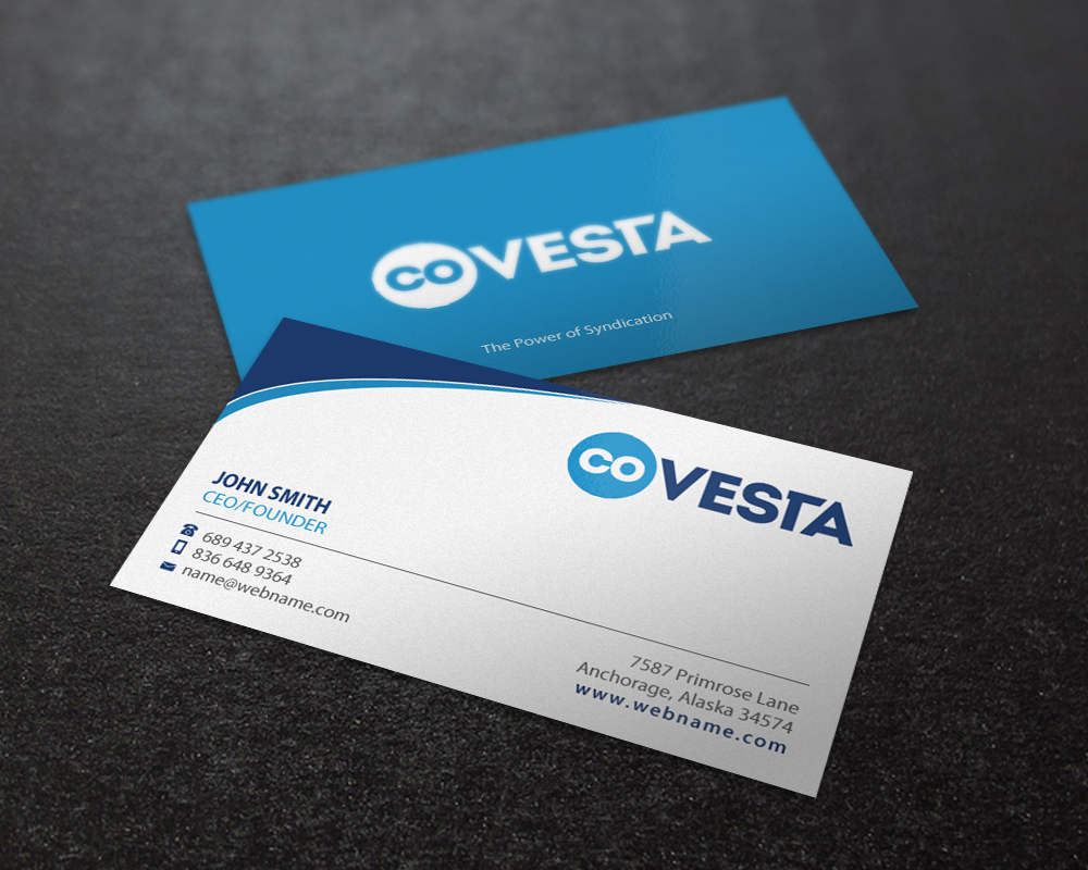 Business Card Design by Brand aid for CoVesta | Design #14821712