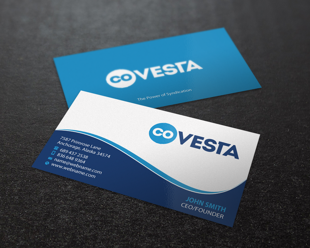 Diseño de Tarjeta de Presentación por Brand aid para CoVesta | Diseño #14821713