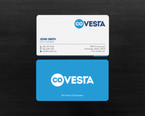 Diseño de Tarjeta de Presentación por chandrayaan.creative para CoVesta | Diseño: #14809269