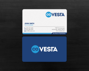 Diseño de Tarjeta de Presentación por chandrayaan.creative para CoVesta | Diseño: #14809272