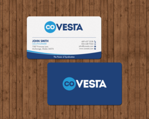 Diseño de Tarjeta de Presentación por chandrayaan.creative para CoVesta | Diseño: #14809430
