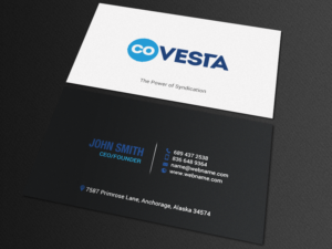 Business Card Design by chandrayaan.creative for CoVesta | Design: #14825569