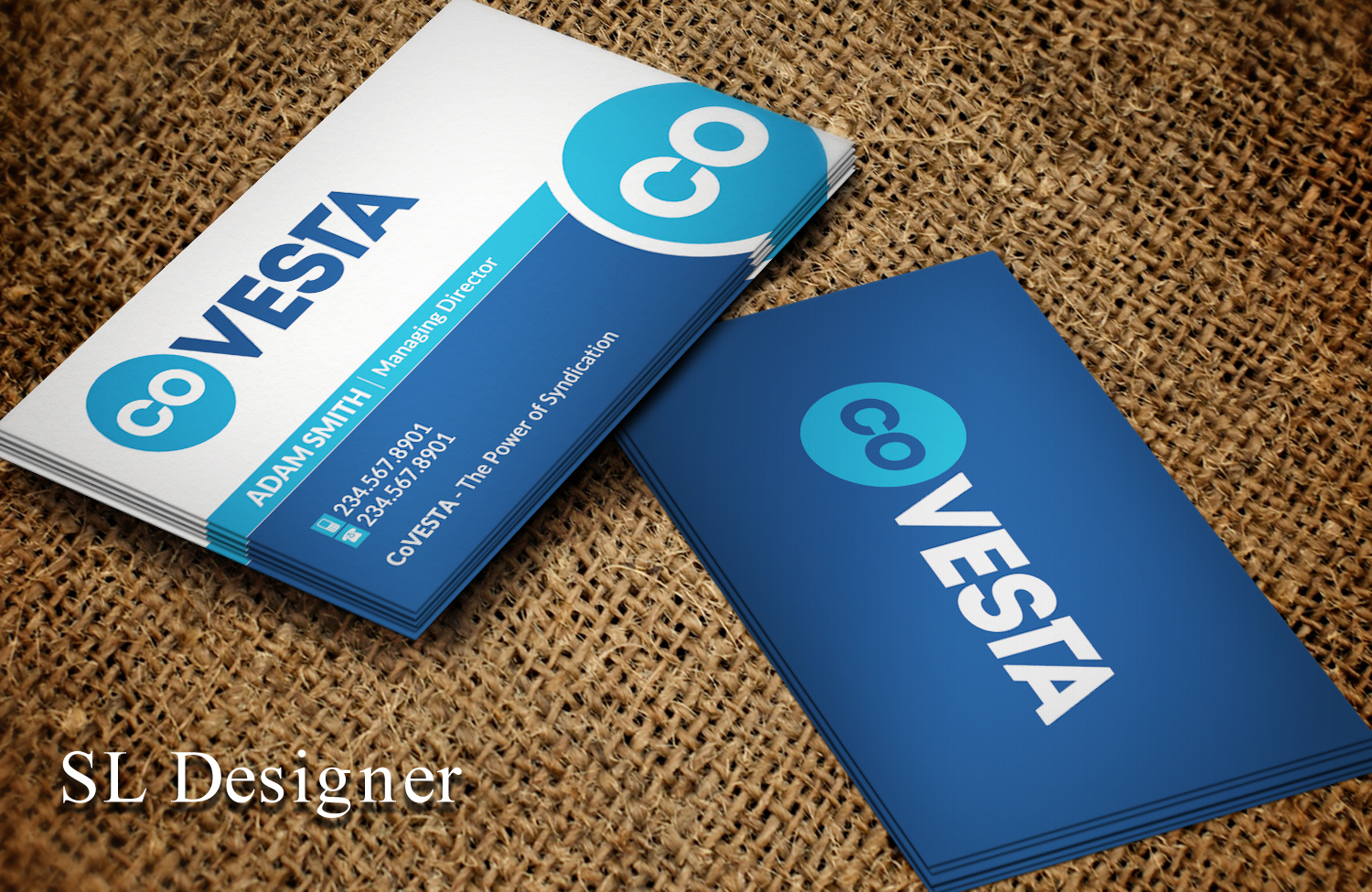 Diseño de Tarjeta de Presentación por SL Designer para CoVesta | Diseño #14809952