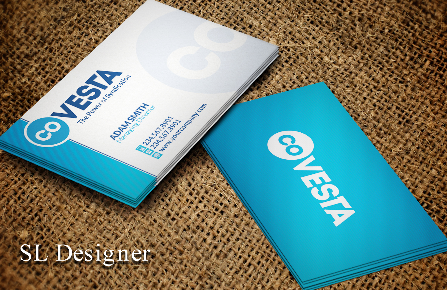 Diseño de Tarjeta de Presentación por SL Designer para CoVesta | Diseño #14809956