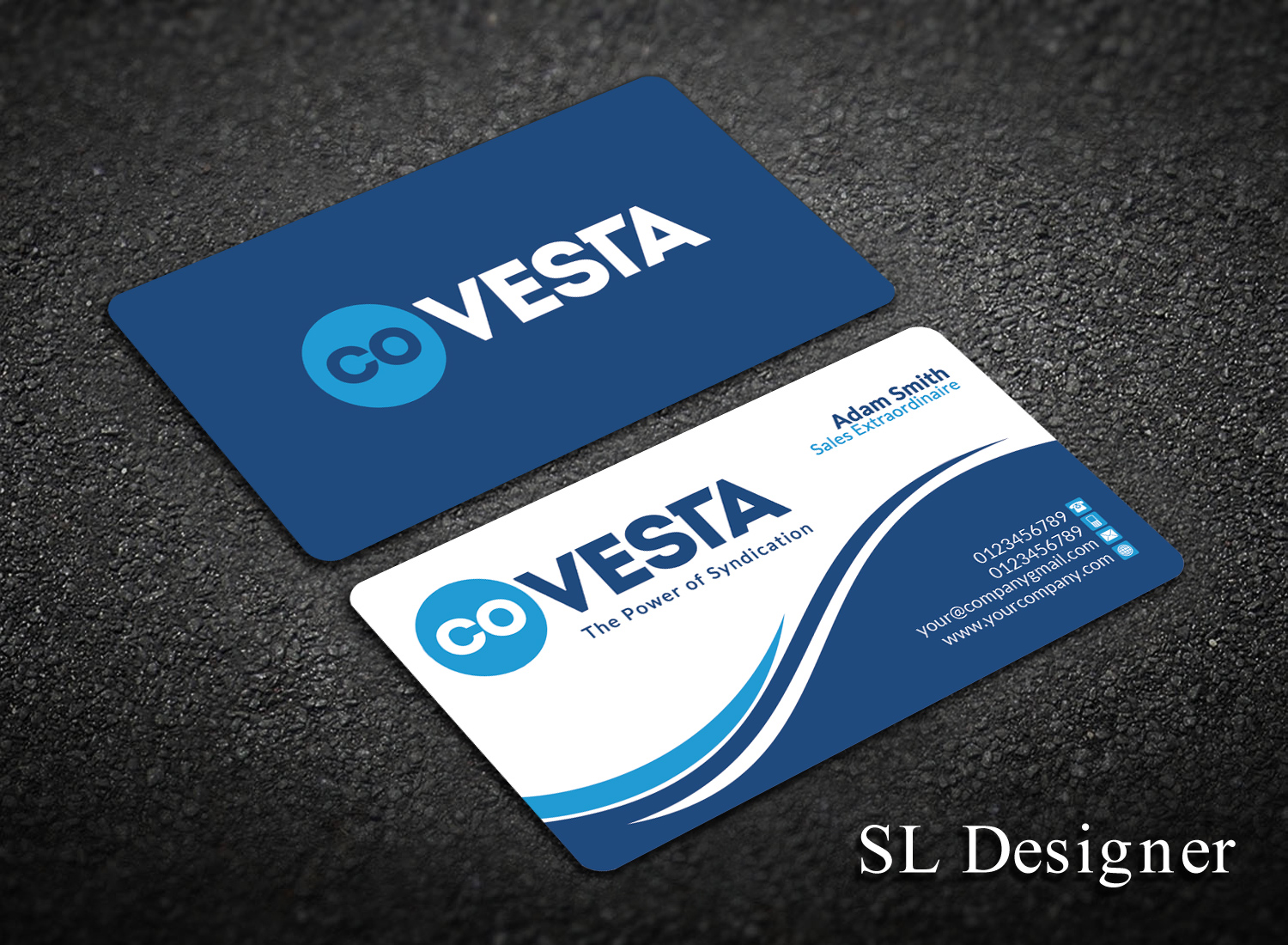 Diseño de Tarjeta de Presentación por SL Designer para CoVesta | Diseño #14809965