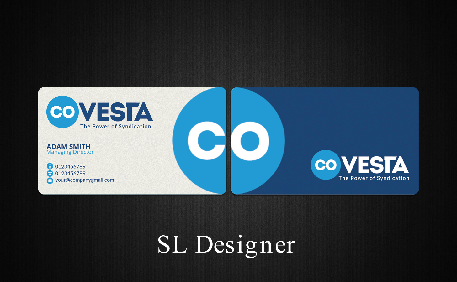 Business Card Design by SL Designer for CoVesta | Design #14809966