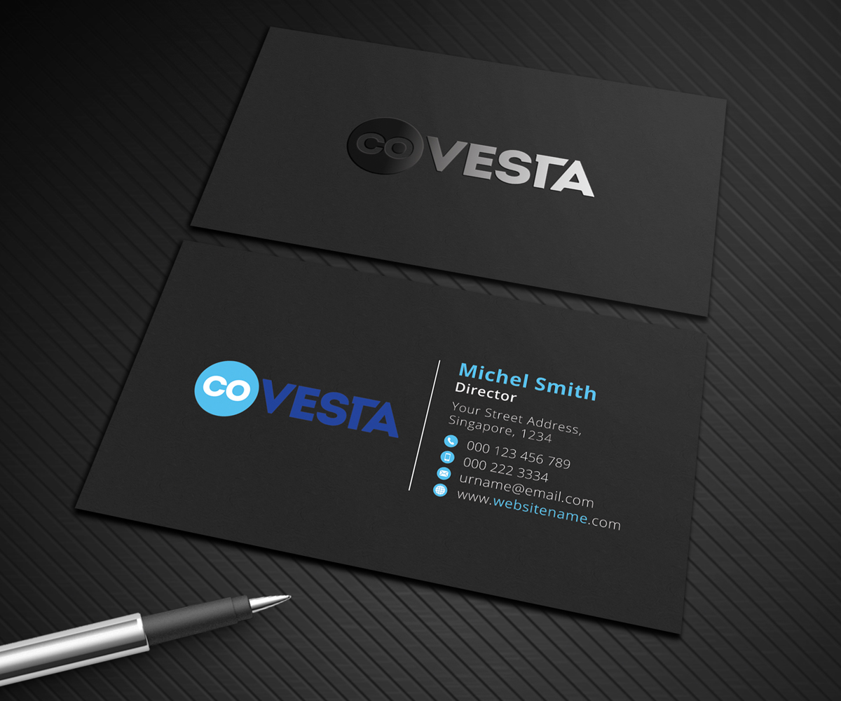 Diseño de Tarjeta de Presentación por Graphic Flame para CoVesta | Diseño #14813211