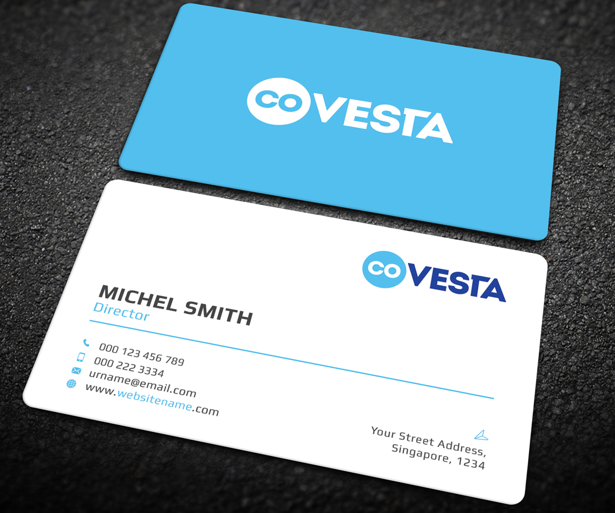 Diseño de Tarjeta de Presentación por Graphic Flame para CoVesta | Diseño #14813212