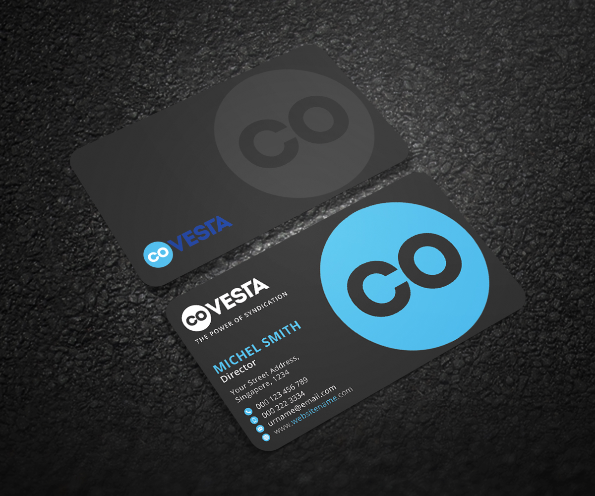 Diseño de Tarjeta de Presentación por Graphic Flame para CoVesta | Diseño #14813259