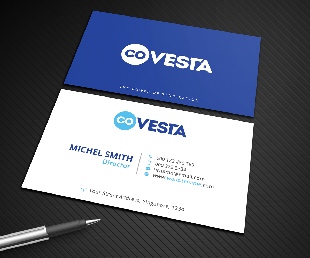 Business Card Design by Graphic Flame for CoVesta | Design #14813260