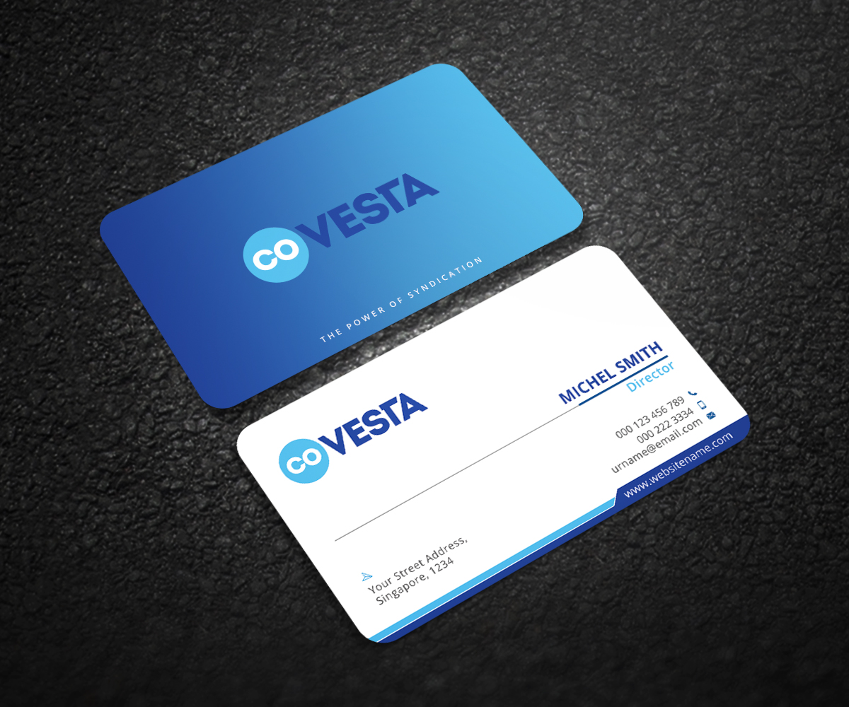 Diseño de Tarjeta de Presentación por Graphic Flame para CoVesta | Diseño #14813292